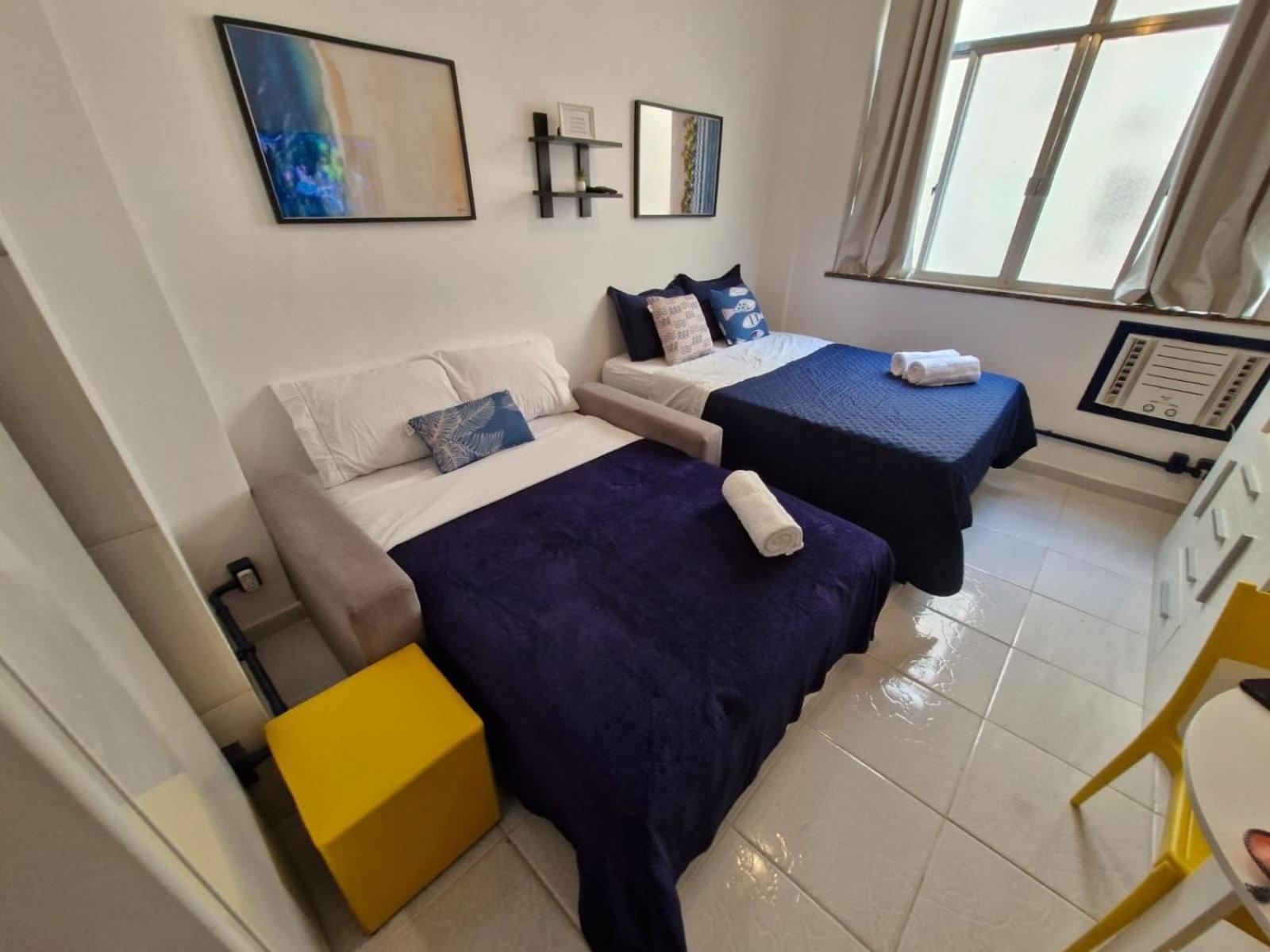 Studio Pe Na Areia Em Copacabana Рио-де-Жанейро Экстерьер фото